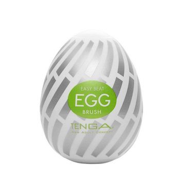 Tenga Easy Beat Egg Brush Masturbator de unică folosință în formă de ou