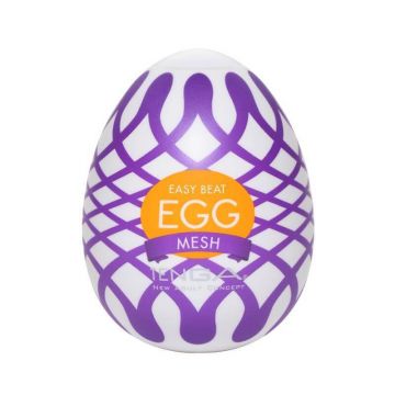 Tenga Easy Beat Egg Mesh Masturbator de unică folosință