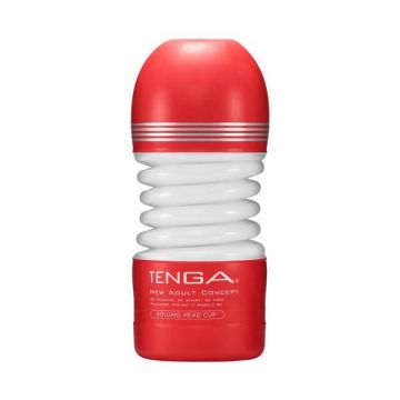 Tenga Rolling Head Cup masturbator flexibil de unică folosință