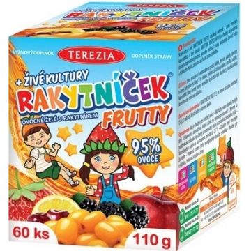 TEREZIA CANCER FRUTTY + culturi vii 1×60 buc, supliment nutritiv pentru copii