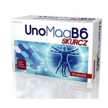 Uno Mag B6 micșorare, 50 capsule