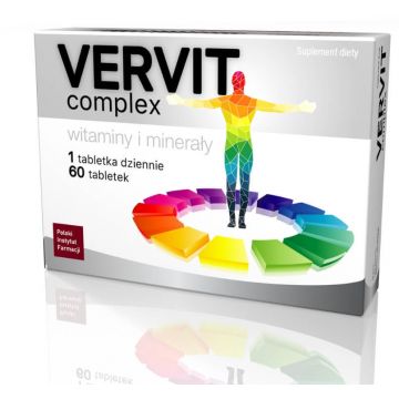Vervit Complex, 60 comprimate