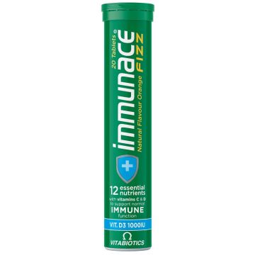 Vitabiotics Immunace Fizz, 20 comprimate efervescente