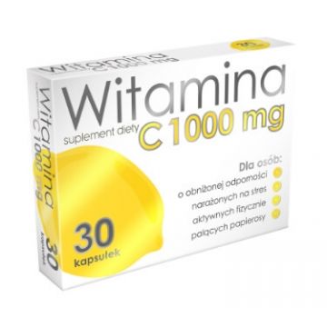 Vitamina C 1000 mg, 30 capsule