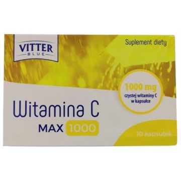 Vitamina C Max, 1000, 10 capsule