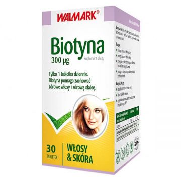 Walmark Biotin 300µg, 30 comprimate