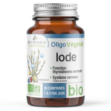 3 Chênes Iodine Bio 60 comprimate