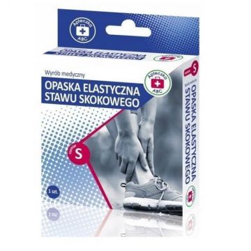 ABC trusă de prim ajutor, gleznă elastică, mărimea S, 1 buc
