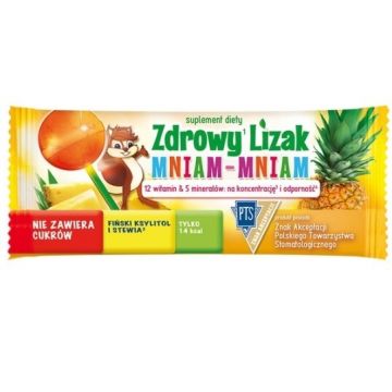 Acadea sănătoasă, Yum-Yum, 12 vitamine și 2 minerale, ananas, 1 buc