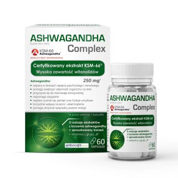 Acasă Farmacie Ashwagandha Complex, 60 capsule