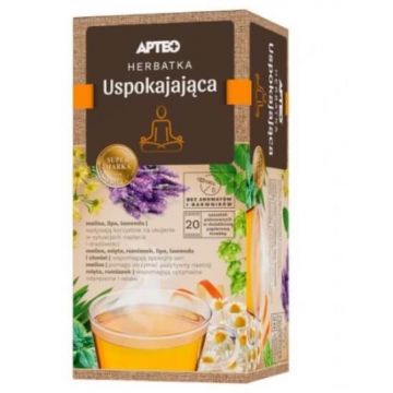 Apteo Ceai calmant cu portocale, 20 pliculețe