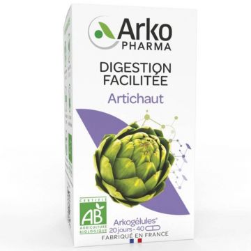 Arkopharma Arkocapsule Ajutor pentru digestie Anghinare organică 40 capsule