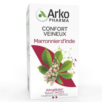 Arkopharma Arkocapsule Comfort Vein Horse Chestnut Organic 45 capsule