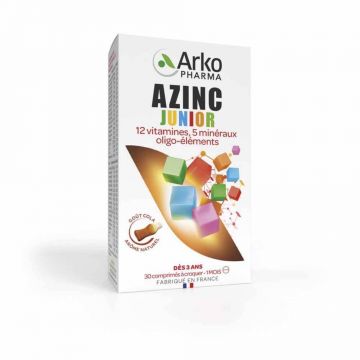 Arkopharma Azinc Vitamine C, E, Zinc Junior Taste Coca Cola 30 comprimate masticabile