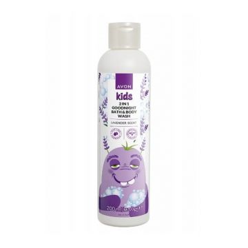 Avon Kids Body and Bath Wash 2in1 Lavender, 200 ml