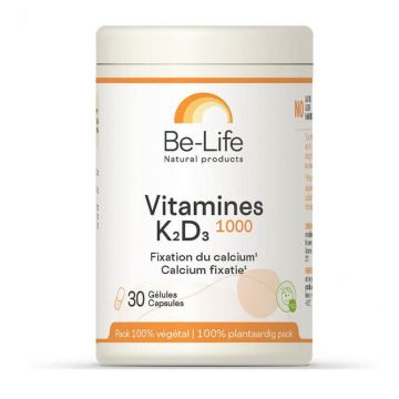 Be-Life Vitamine K2+D3 1000 30 gélules