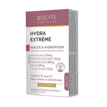 Biocyte Beauty Hydra Extreme frumusețe și hidratare 40 capsule