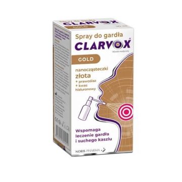 Clarvox Gold, spray pentru gât, 30 ml
