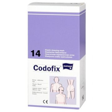 Codofix Plasă elastică de pansament nr. 14, 13,5-16cm x 1m (piept, abdomen)