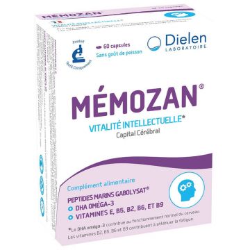 Dielen Memozan 60 de capsule de vitalitate intelectuală