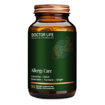 Doctor Life Allergy Care suport pentru afecțiunile alergice, 90 capsule
