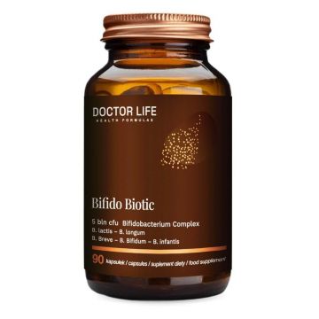 Doctor Life Bifido Suport biotic pentru microbiota intestinală, 90 capsule
