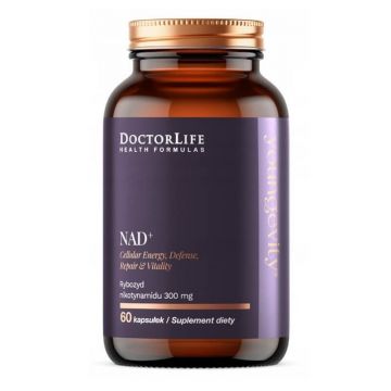 Doctor Life NAD+ Nicotinamidă Ribozidă 300mg, 60 capsule