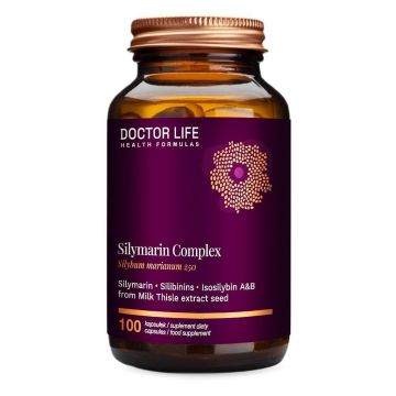 Doctor Life Silymarin Complex extract de semințe de ciulin 250mg, 100 capsule