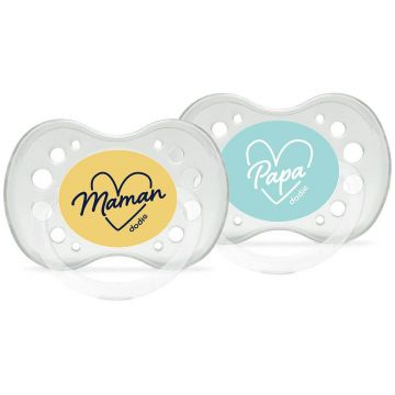 Dodie Manechine anatomice Love Words 18 luni și Plus x2