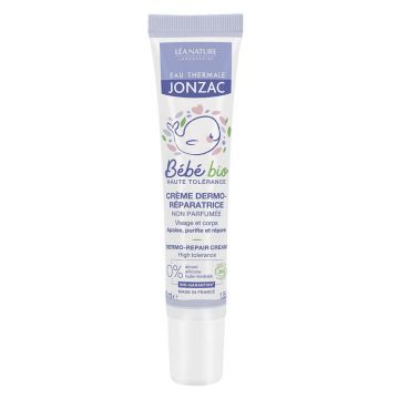 Eau thermale Jonzac Bebe Creme Dermo Reparatrice Visage Et Corps Hypoallergenique Bio 40ml