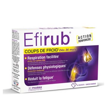 Efirub Răcealǎ, de la 36 luni, 16 plicuri, 3C Pharma 