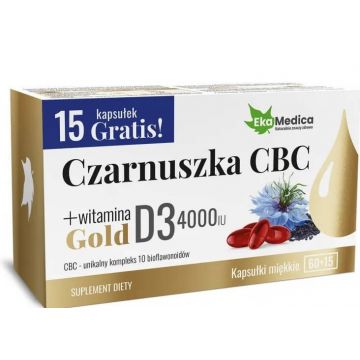 Ekamedica CBC Gold chimen, 75 capsule