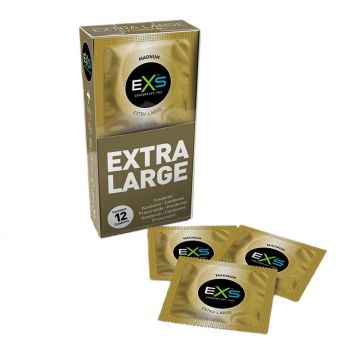 EXS Magnum Extra Large XL prezervative mărite, 12 bucăți