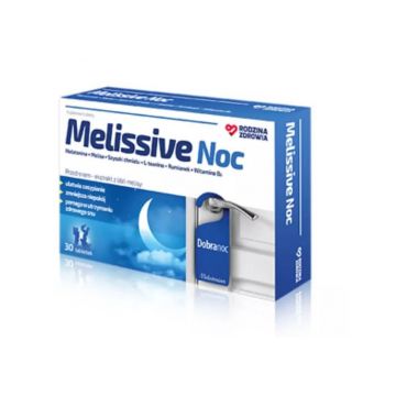 Familie sănătate Melissive night, 30 comprimate