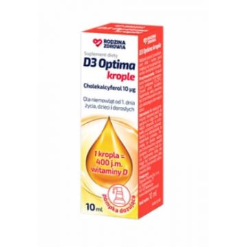 Family Health D3 Optima Drops, 10 ml