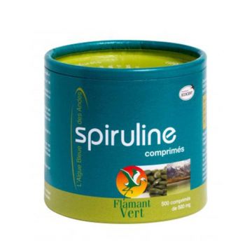 Flamant Vert Spirulina 500 comprimate