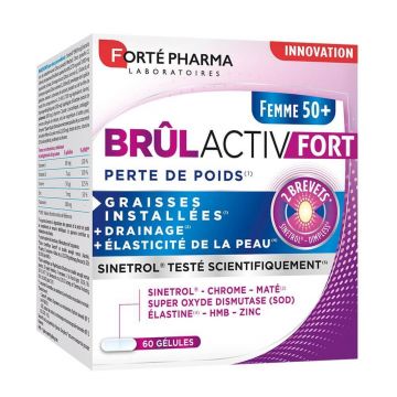 Forté Pharma BrulActiv Fort Fat Burner Femei 50 de ani și peste Strong 60 capsule