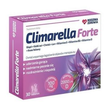 Health Family Climarella Forte, 30 comprimate