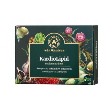Herbal Monasterium CardioLipid, 30 capsule
