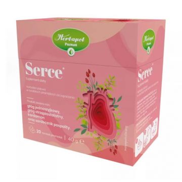 Herbapol Tea Heart, 20 pungi