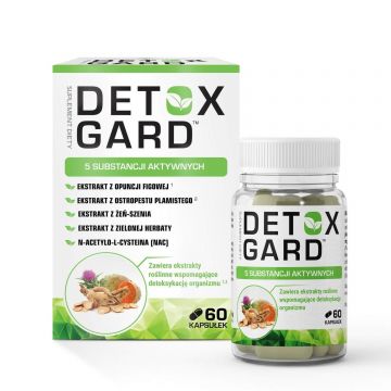 Home Trusa de prim ajutor Detox Gard, 60 capsule