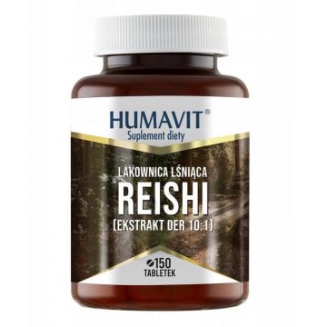 Humavit Reishi Laccase + drojdie de bere, 150 comprimate