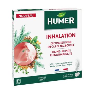 Humer Inhalare 8 comprimate efervescente