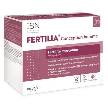 Ineldea Santé Naturelle Fertilia® Design Fertilitate masculină 30 plicuri