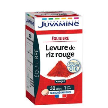 Juvamine Red Yeast Rice Balance cu CoQ10 30 comprimate