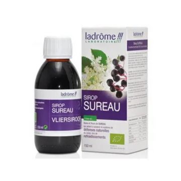 Ladrôme Organic Elderberry Sirop Natural Defences 150 ml
