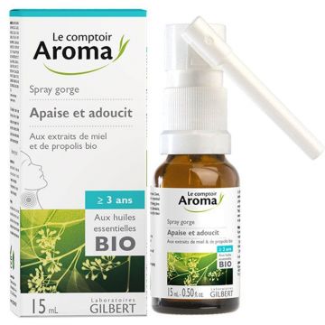Le Comptoir Aroma Spray gorge Bio 15ml