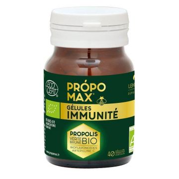 Lehning Própomax Organic capsule imunitare 40 capsule