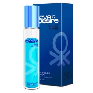 Love amp; Desire Pheromones For Men feromoni pentru bărbați, 15 ml