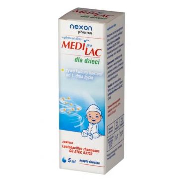 Mediprolac pentru copii din ziua 1, picături, 5 ml